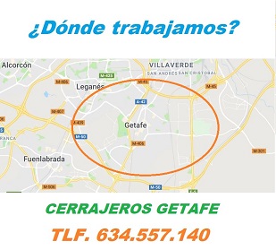 ¿ en que zonas de Getafe trabajamos ?